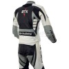 Raptor Pro Grey Motorcycle 2pc Racing Leather Suit